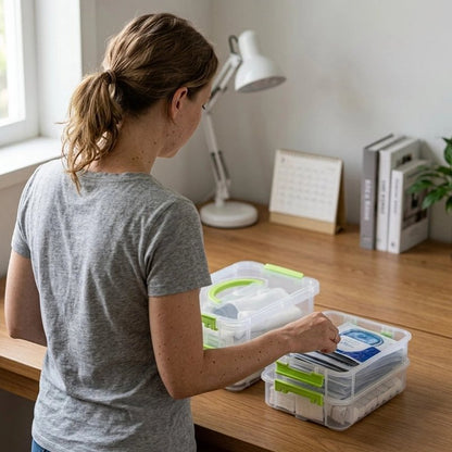 Boite de rangement plastique
