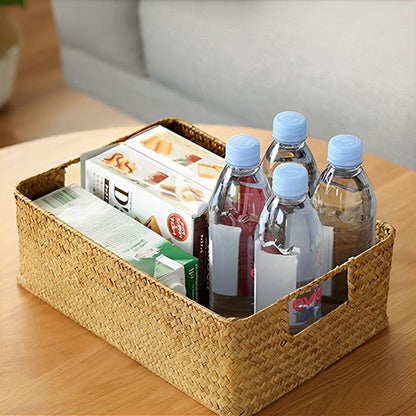 Paniers de rangement plein