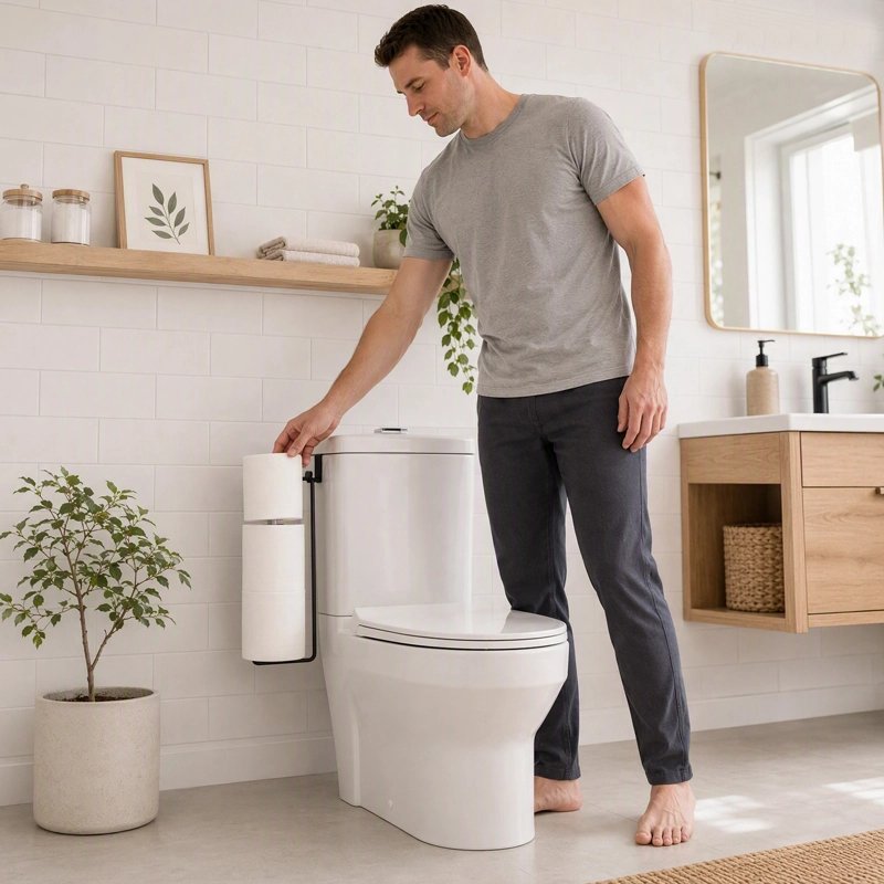 Porte papier toilette